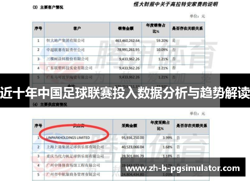近十年中国足球联赛投入数据分析与趋势解读 近十年中国足球联赛投入数据分析与趋势解读